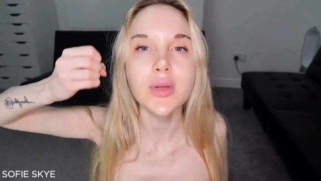 Bukkake'ye bayılıyorum - yüz fetişi bukkake yalvarıyor - sofie skye