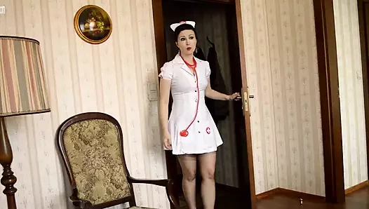 Sapık hemşirenin kıllı amcığı!