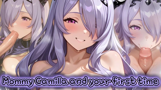 Mommy Camilla gives you the first orgasm with a real woman