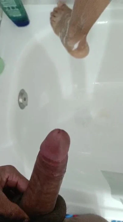 Watching my wife take a bath