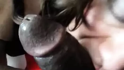 Beyaz cd tv siyah efendisine hizmet ediyor