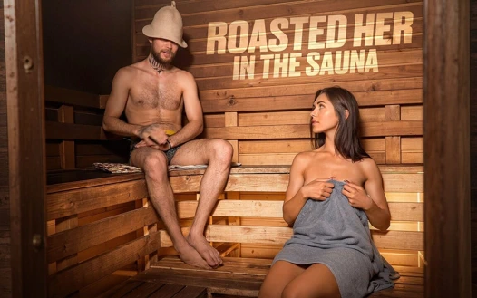 Saunada ateşli seks