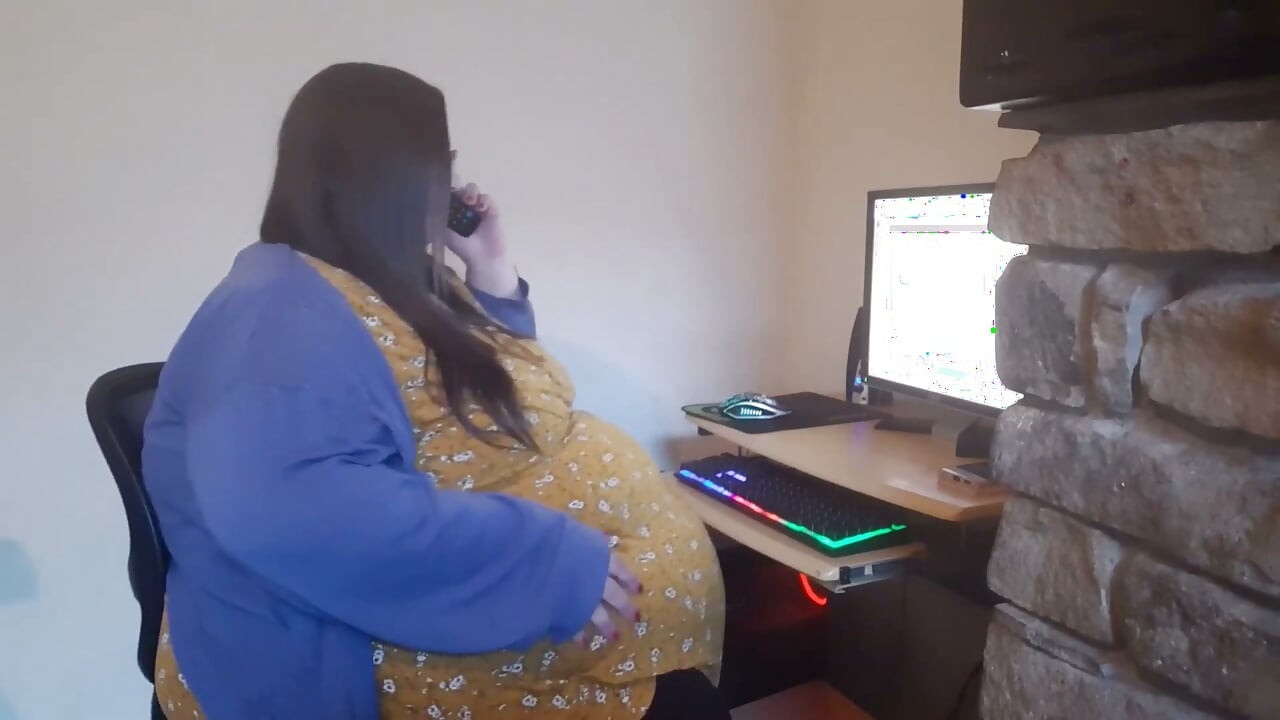 Ssbbw sekreter işte patronu tarafından aşağılanıyor - fantezi
