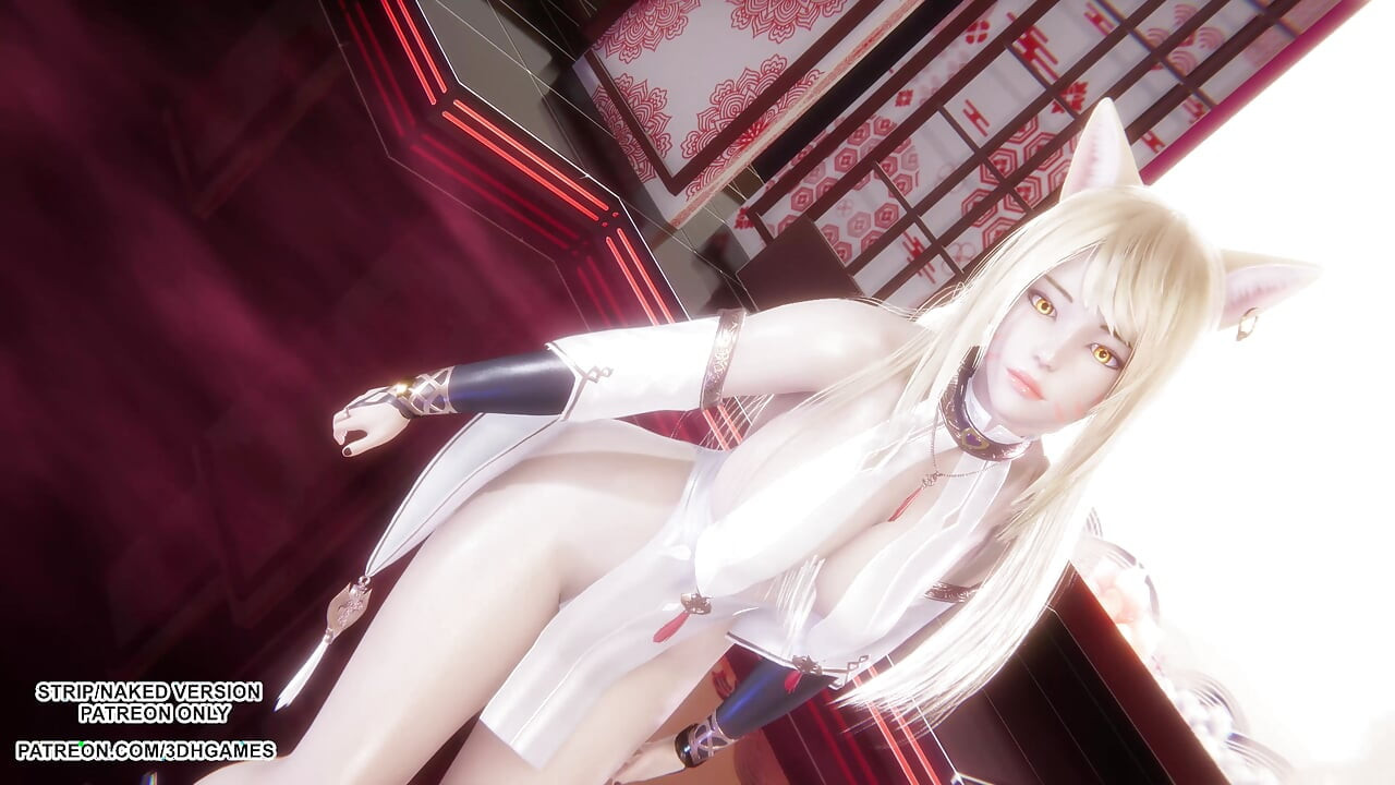 Mmd gokuraku jodo - ahri seksi Japon efsaneler dans ligi hentai sansürsüz 4k 60 fps