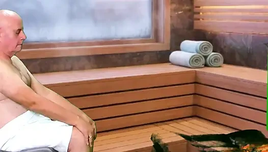 HOT SAUNA DELIGHT WITH ADAMANDEVE AND LUPO