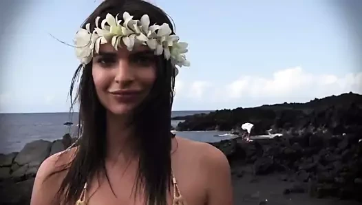 Emily Ratajkowski - GQ beach photo shoot