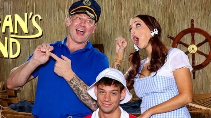 हंक कप्तान और बेवकूफ Gilligan टैग टीम हॉट Marie-anne - biphoria