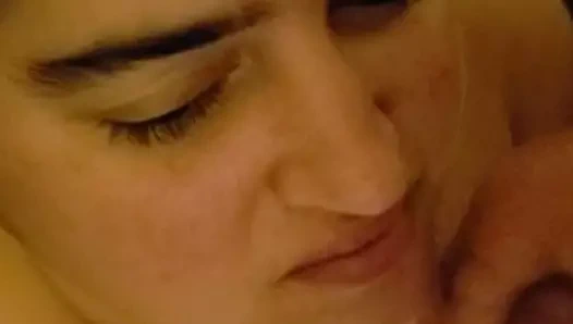 benim şişman fahişe kız arkadaşı seviyor bir yüz