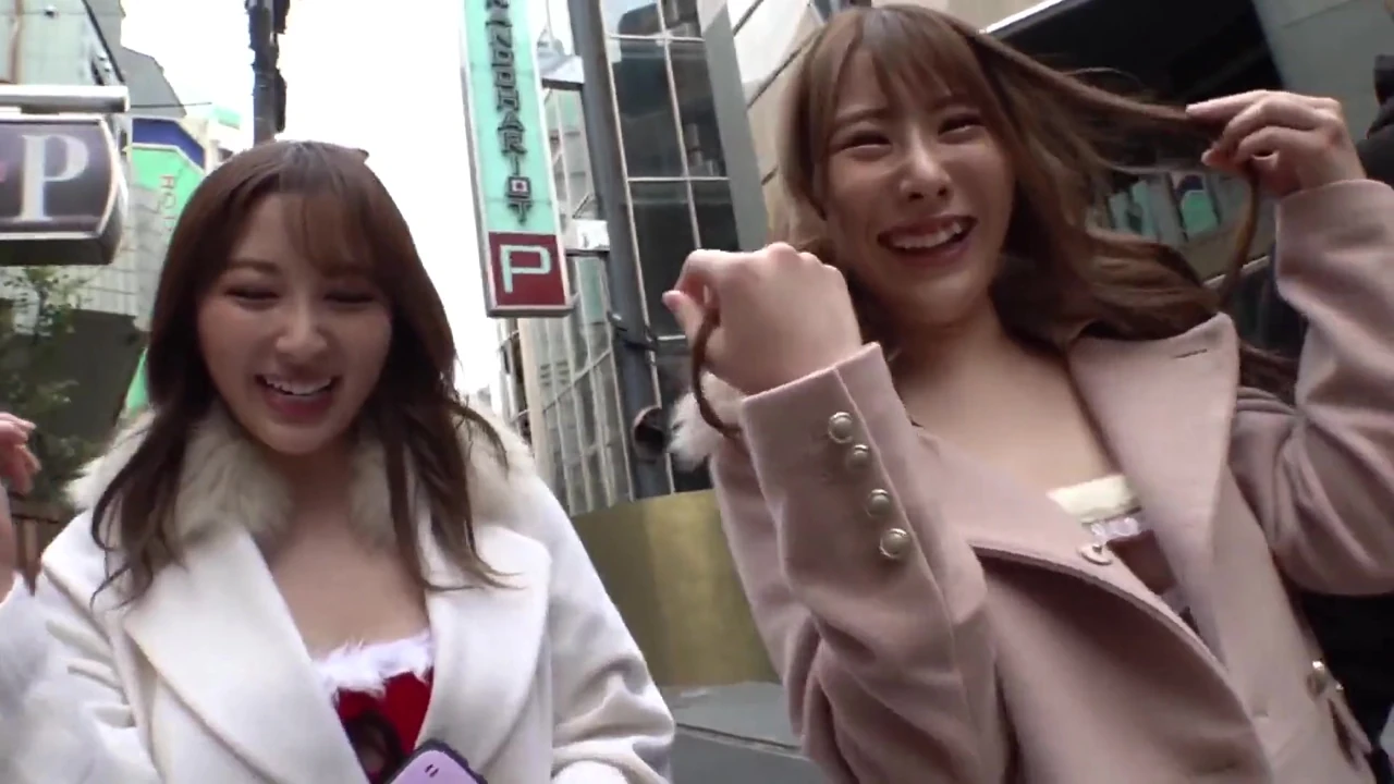Part 1【celebrating 100 Subscribers!! Double-feature: Two Ultimate Big-breasted Beauties and a Christmas Party Orgy】