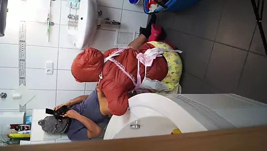 Rubber fahişe fetasoga seviyor için serve horoz