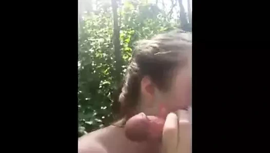 Pipe gratuite lors dune balade