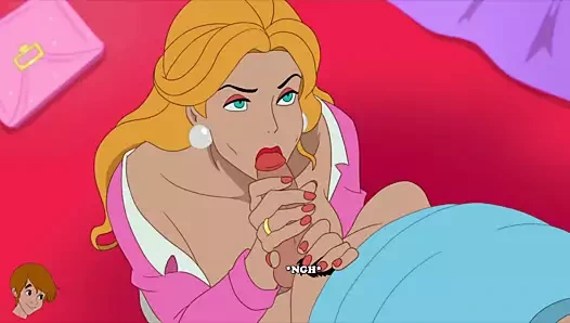 Milftoon drama - otel odasında gloria oral seks.