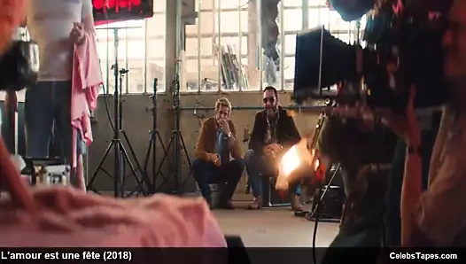 Camille Razat, Elisa Bachir Bey, Inge van Bruystegem Naked