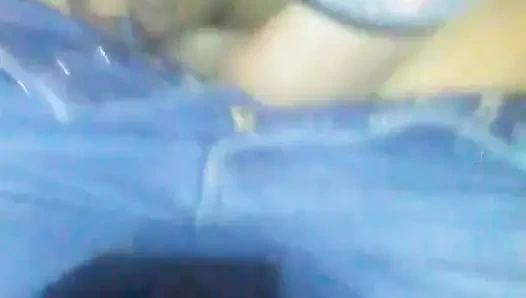 Şerit sürtük arkasını döndü, eğildi ve köpek becerdin