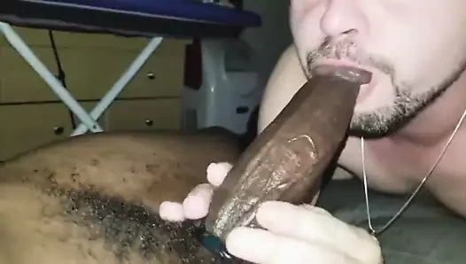 Gırtlağına kadar büyük zenci