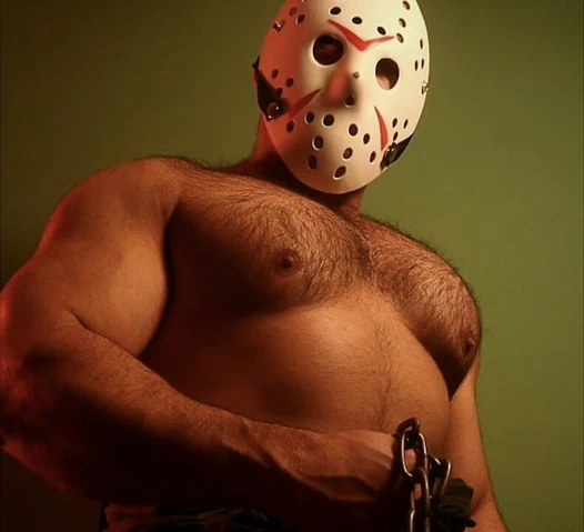 Jason V seninle ilgileniyor cosplay tek başına yüzüne boşalma