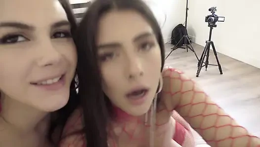 Wild Threesome with Big Butts Valentina Nappi Tru Kait
