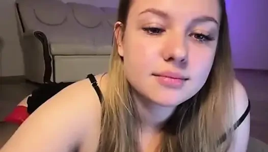 Jucielussie ile seksi çoraplı mastürbasyon