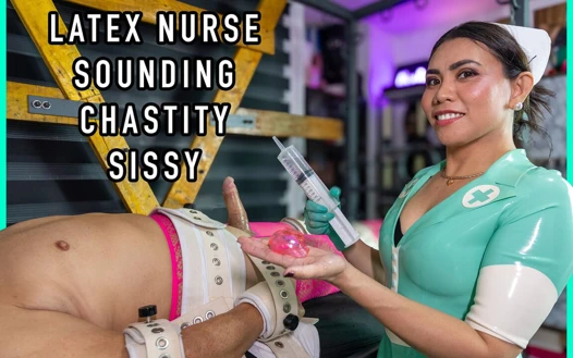 Lateks hemşire dominafire bağlı köle gibi ses çıkarıyor