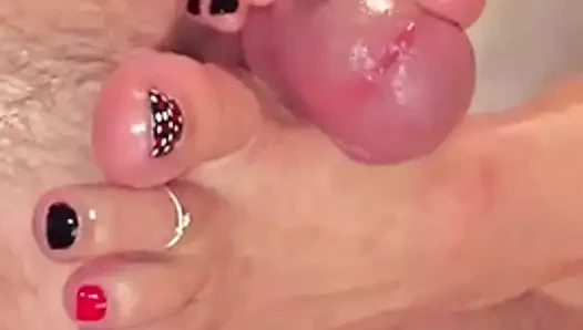 Mutlu sonla masaj yapın