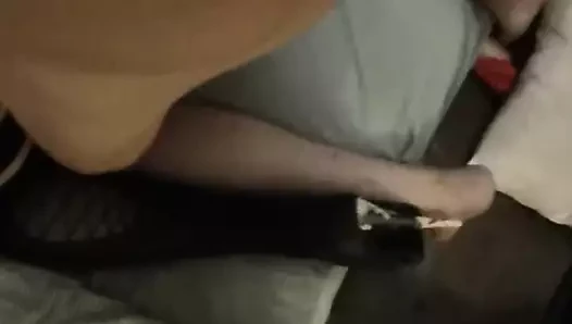 Topuk içinde eşek ve çük içinde kedi