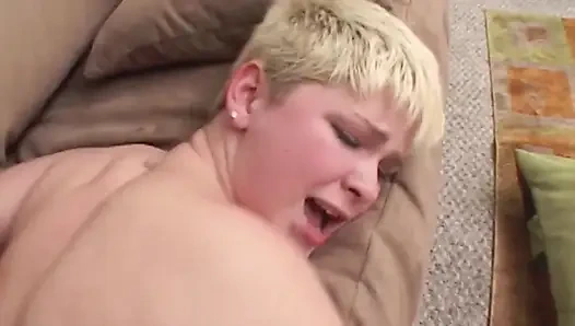 İmkansız yaraklı zenciler - siyah yarakla doldurulmuş tombul sarışın - sahne 03