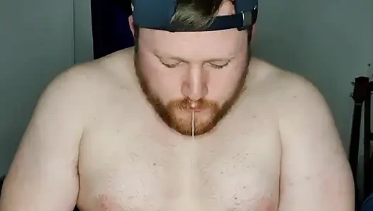 Sonunda boşalma ile uzun mastürbasyon