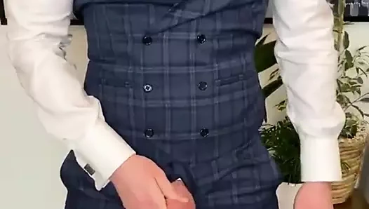 takım elbise içinde Cum