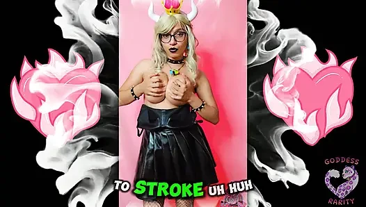 Tanrıça Rarity senin için bowsette olarak soyunuyor