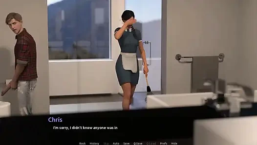 Ziyaret: çok büyük yarak ve bir giyim mağazasında büyük bir yüze boşalma ep.9