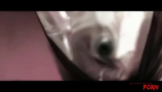 Carla Cox ve Megan Coxxx lastik şehvet içinde