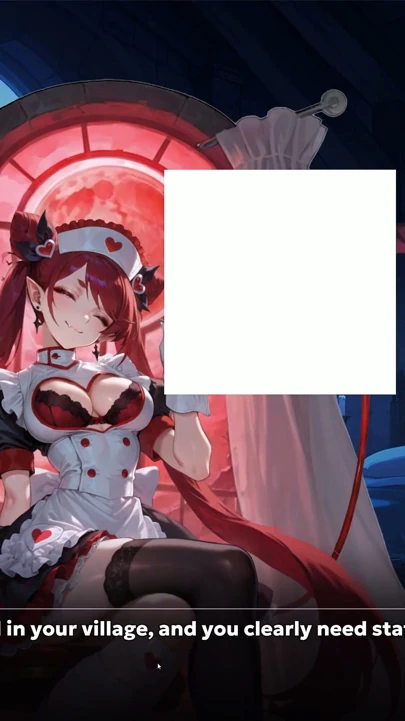 Isekai waifu overlord oyun bölüm 12 - kilidi açık Ruby ve Lily'nin h sahnesi taverna seksi