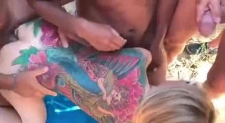 sahilde sarışın ile Gb