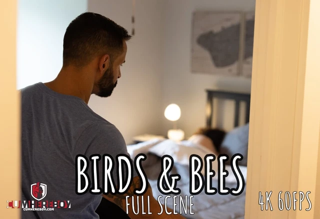Birds and Bees - FULL - David finds stepson Joseph Watching Gay Porn... time for the "talk" and the dick!
