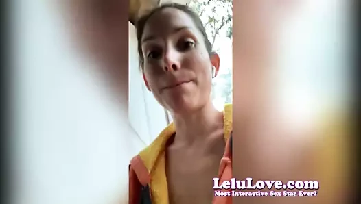 Lelu love- vlog: yeni kümes hızlı işemek ayak eğlence