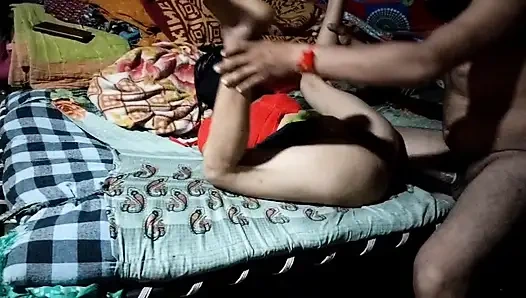 Indian desi aunty's girl went home and hard