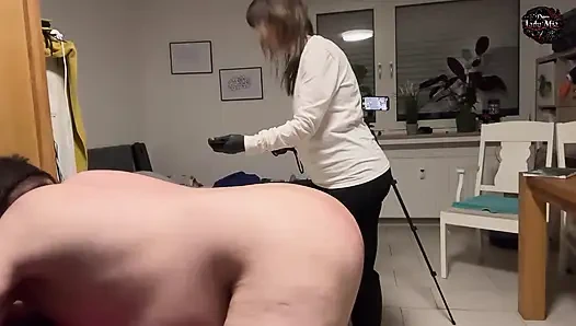 DomLadyMia-SlaveOfM Köle Eğitimi Bölüm10