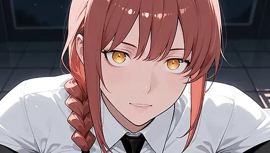 Makima dışarıda jakuzide sikiliyor! Chainsaw Man Sansürsüz