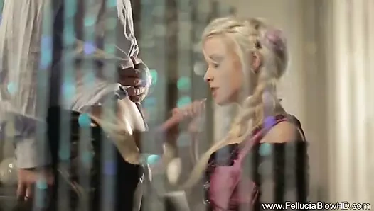 İstediği zaman sakso çekiyor!