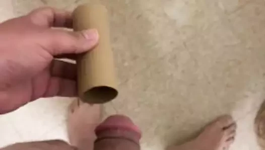 Tuvalet kağıdı rulo testi!