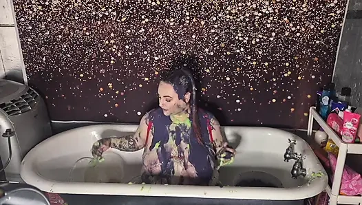 Krem ve gunge eğlencesi!