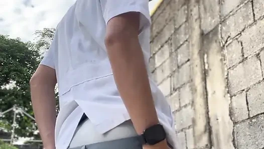 Asian Teen School Boy