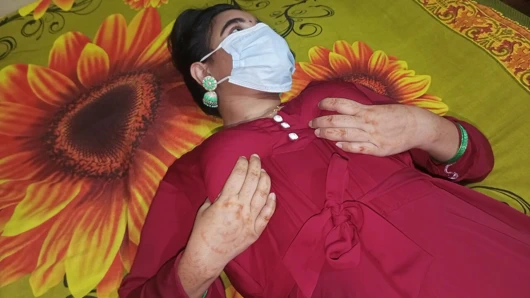 Ateşli çift oyun zamanı saf eğlence ve fantezi