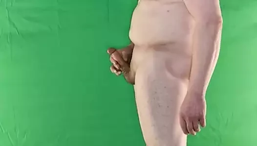 Sahte için yeşil ekran cumshot