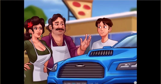 Yaz mevsimi efsanesi - Josephine Johannes'e tezgahın arkasında sakso çekti ... Johannes Tina'ya siktiriyor