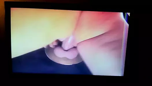 Duvar deliği sikişi