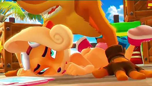 Kötü sesin en iyi animasyonlu 3 boyutlu porno derlemesi 543