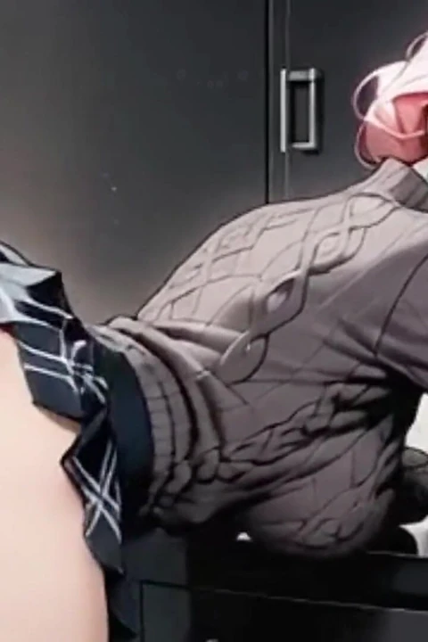 Kurye mutfak tezgahında evli trans kadının götünü sikiyor. Animasyon Hentai Trans