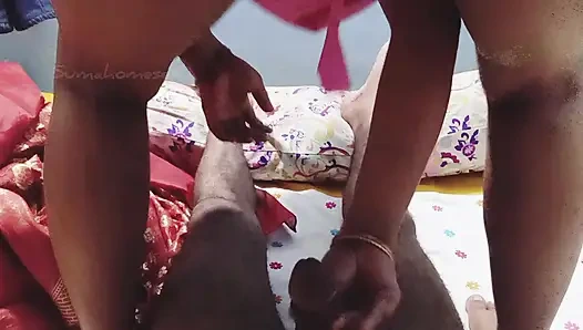 Patronum güzel seksi karımı sikiyor