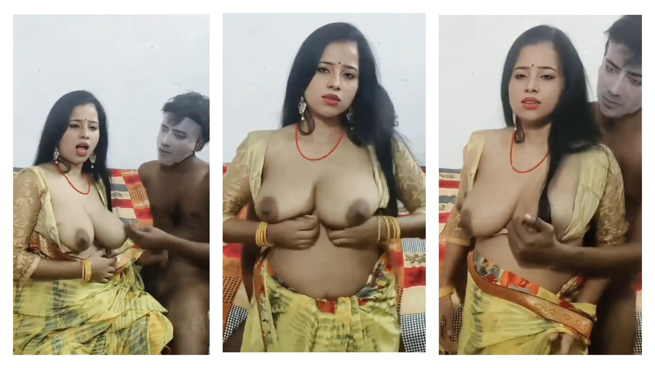Sezon 343. Bhabhi, erkek arkadaşıyla Saree içinde sikiyor